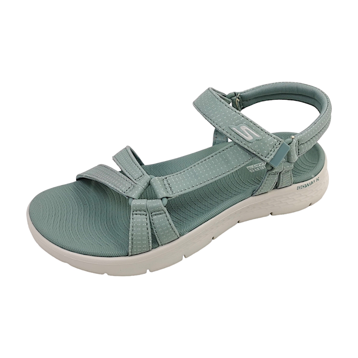 Skechers GO WALK FLEX SANDAL SUBLI 141451 Grün Sage
