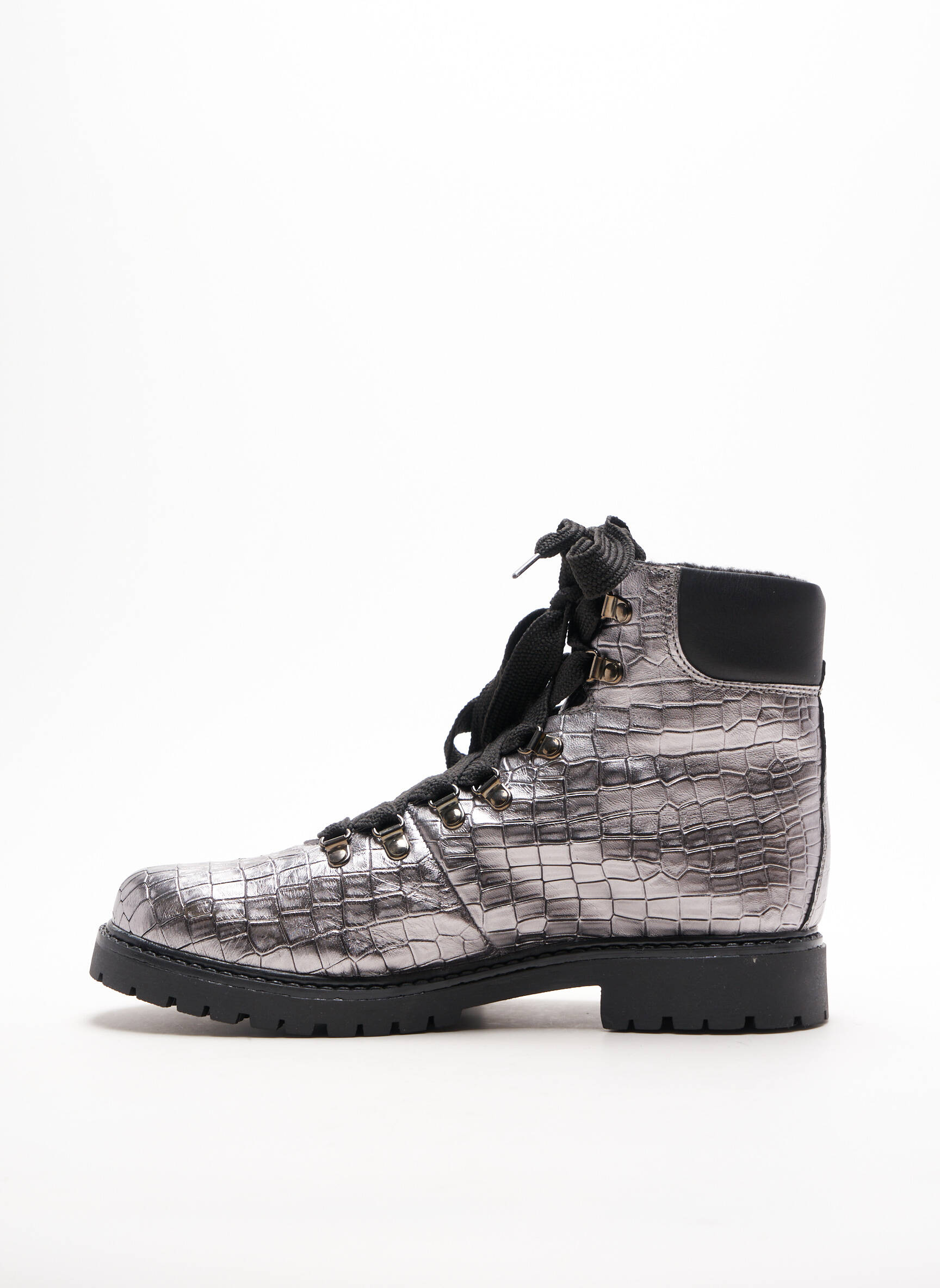 Hooper Shoes Bottines Femme couleur gris