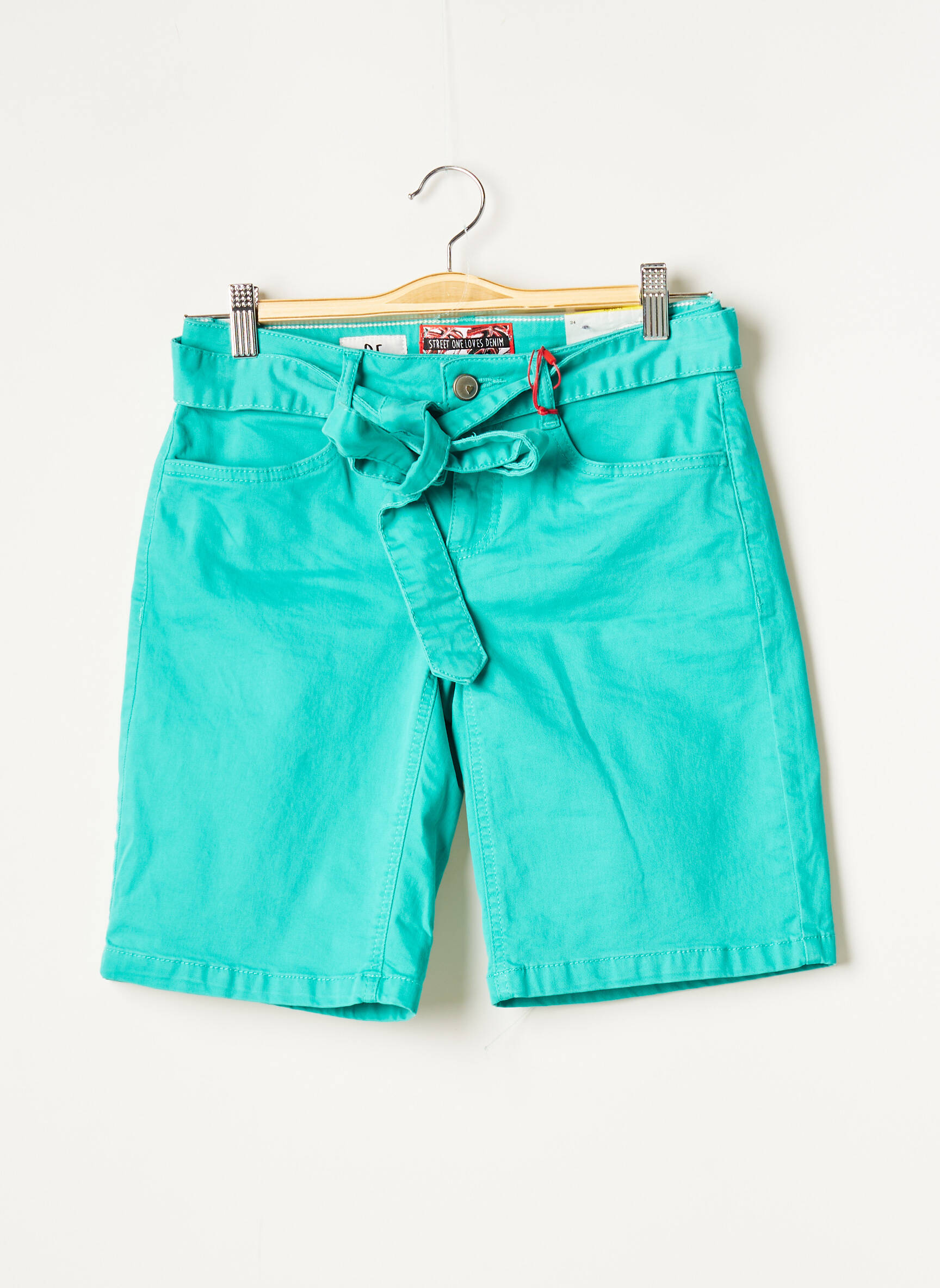 Street One Bermudas Femme couleur bleu