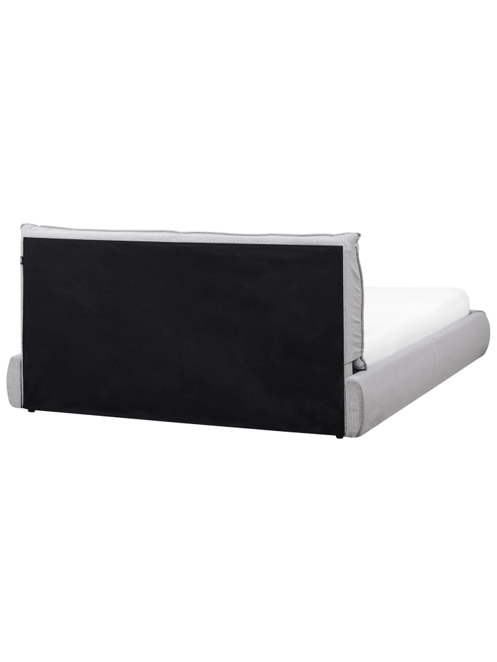Beliani Doppelbett VINAY in Grau - (W) 176 x (H) 90 x (L) 233 cm günstig kaufen onesize