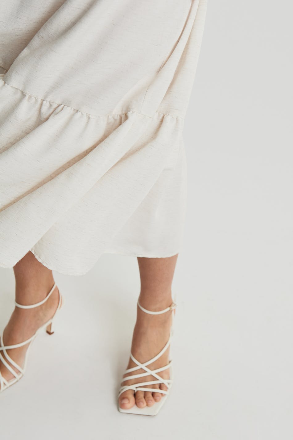 Vanja linenmix skirt