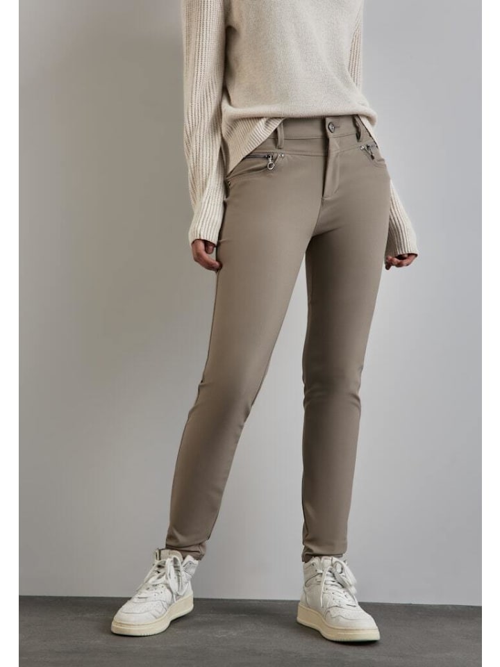 Street One Hose in ashen maple beige günstig kaufen