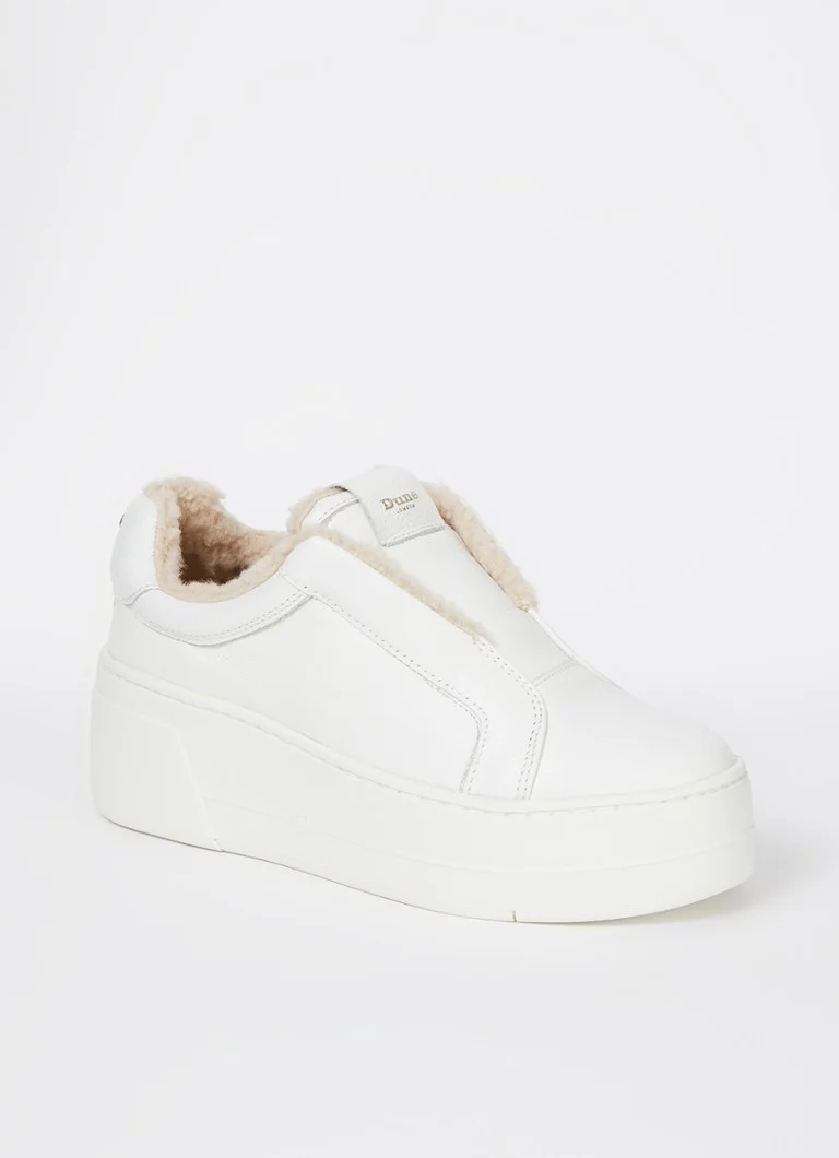 Dune London Esthie sneaker with platform sole