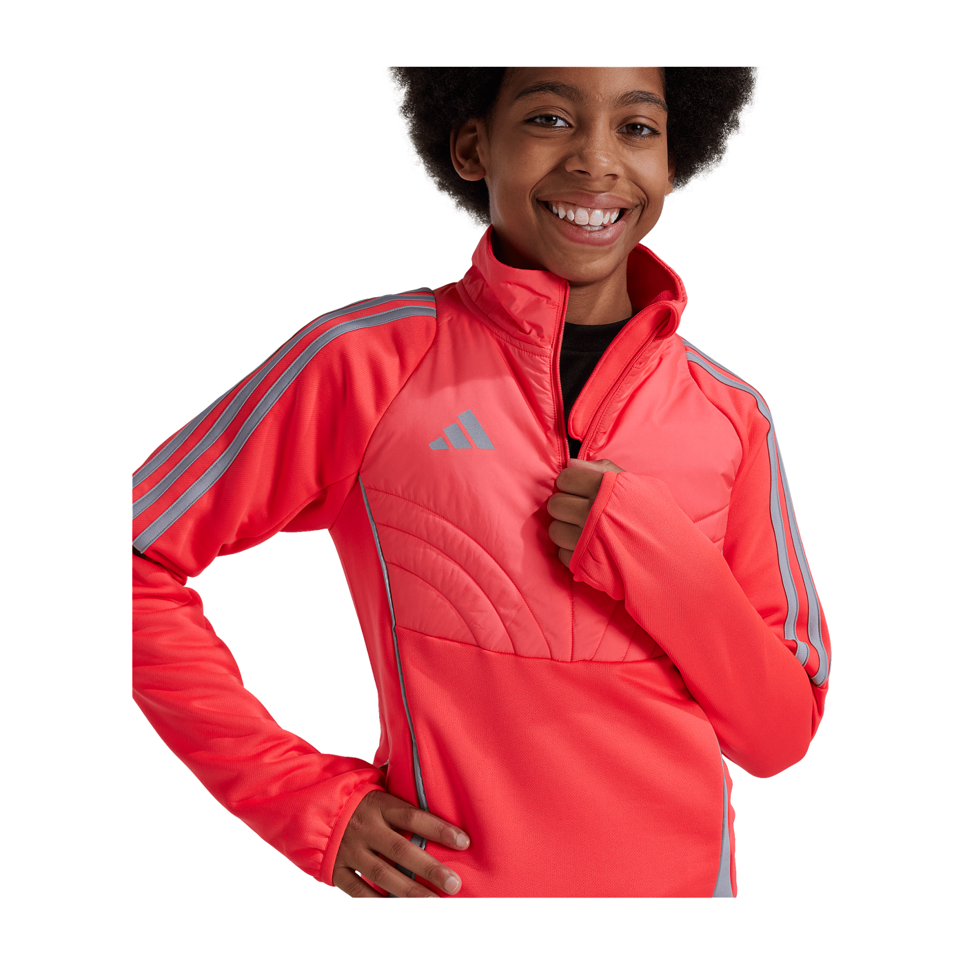 adidas Tiro 24 Trainingsjacke Kids Rot