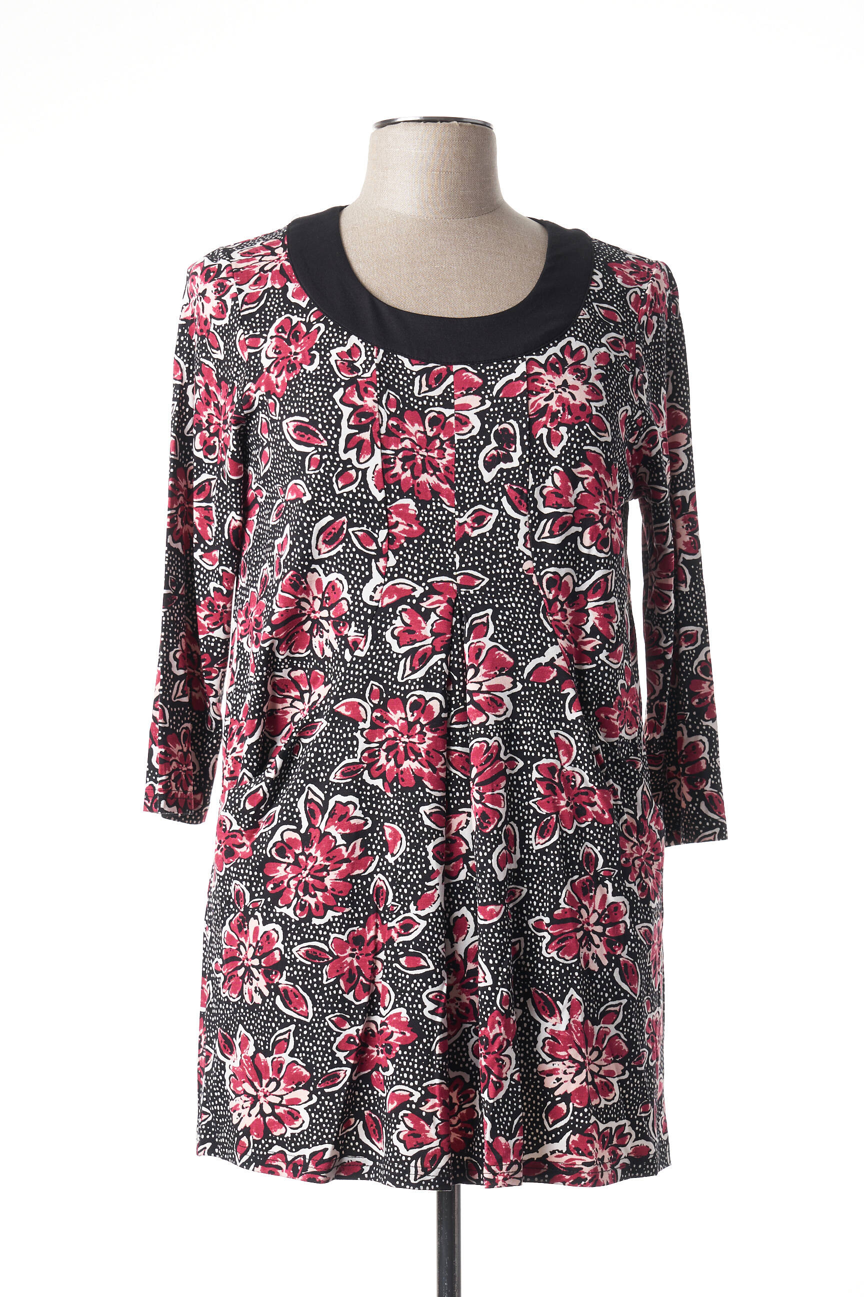 Signature Tuniquemanchelongue Femme couleur noir