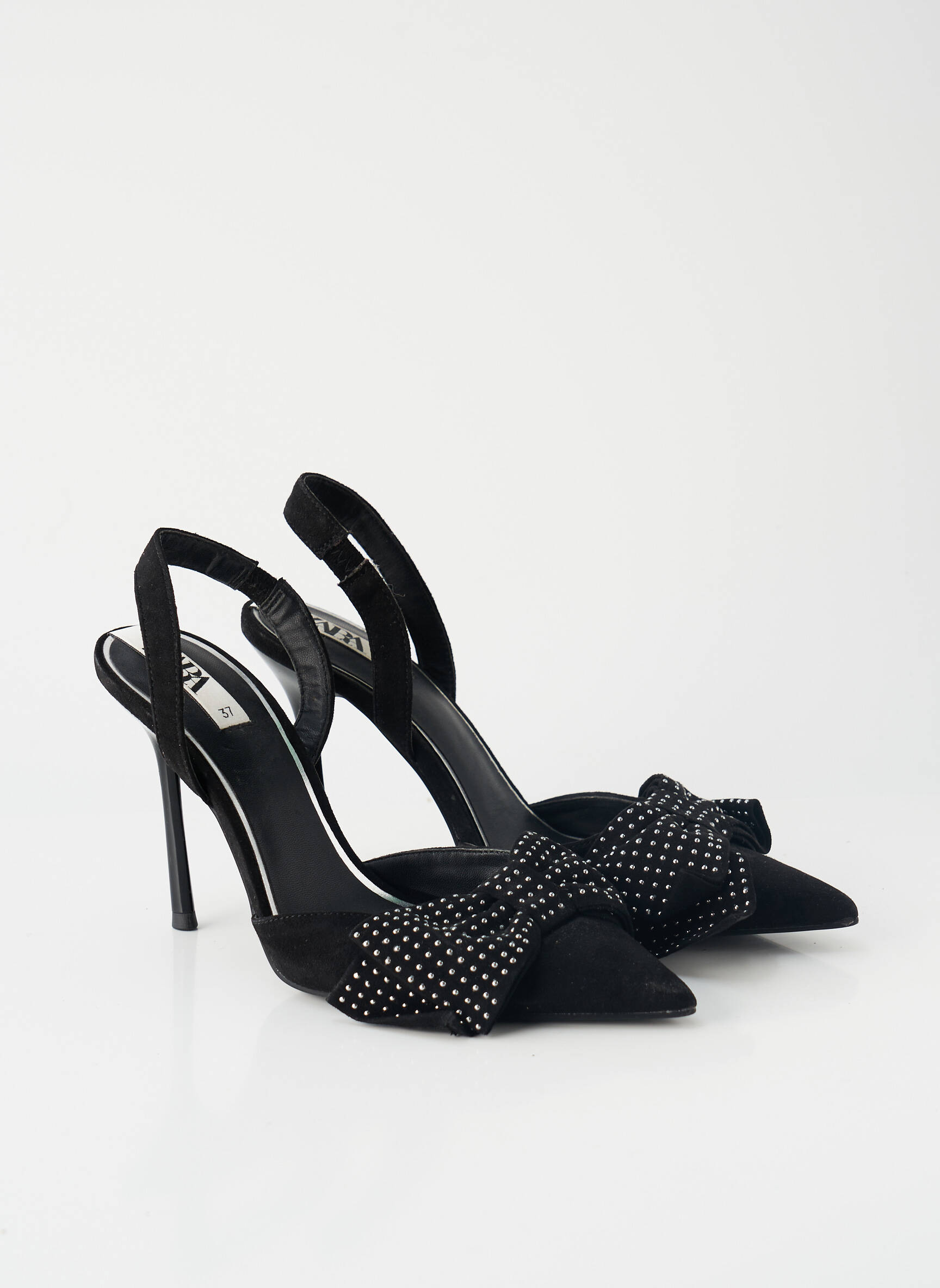 Zara Escarpins Femme couleur noir