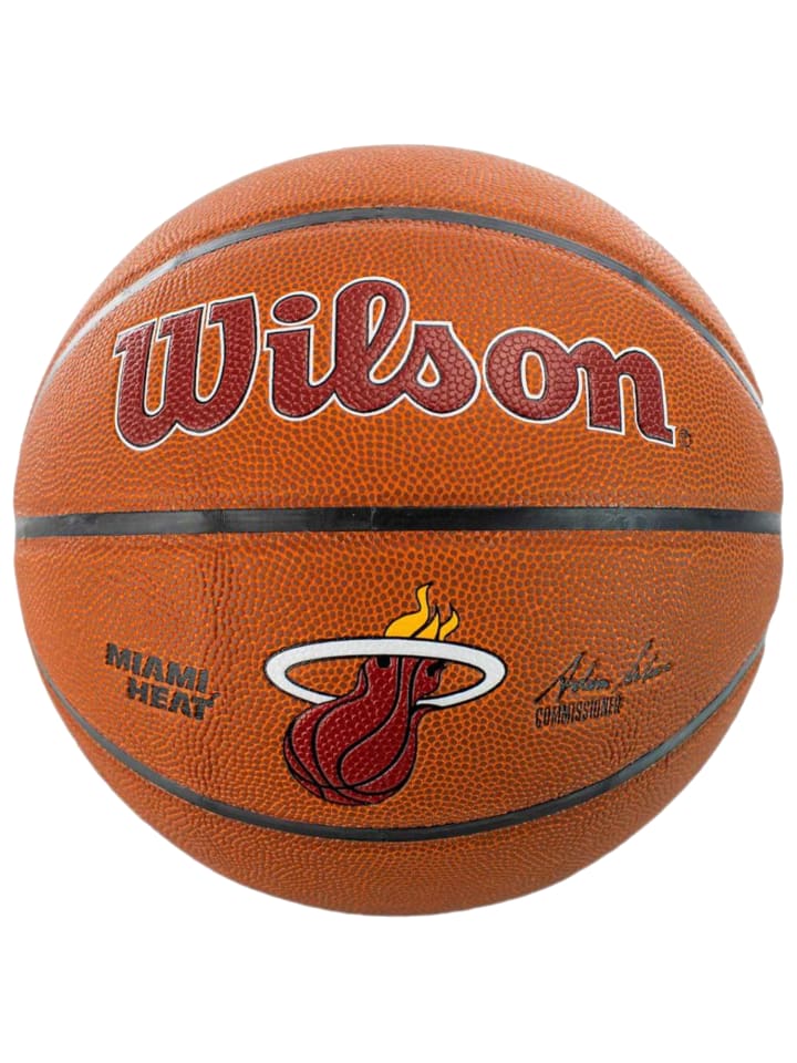 Wilson Wilson Team Alliance Miami Heat Ball in Braun günstig kaufen 7