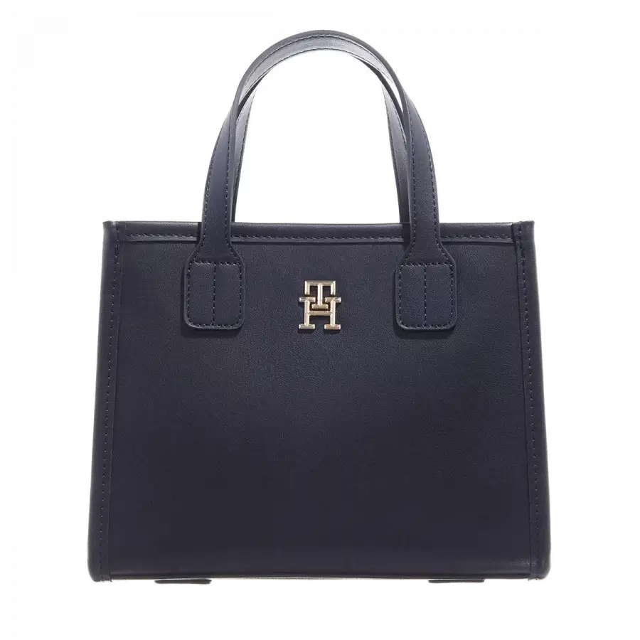 Tommy Hilfiger - Tommy Hilfiger Handle Bags Kunstleder Dark Blue - blau