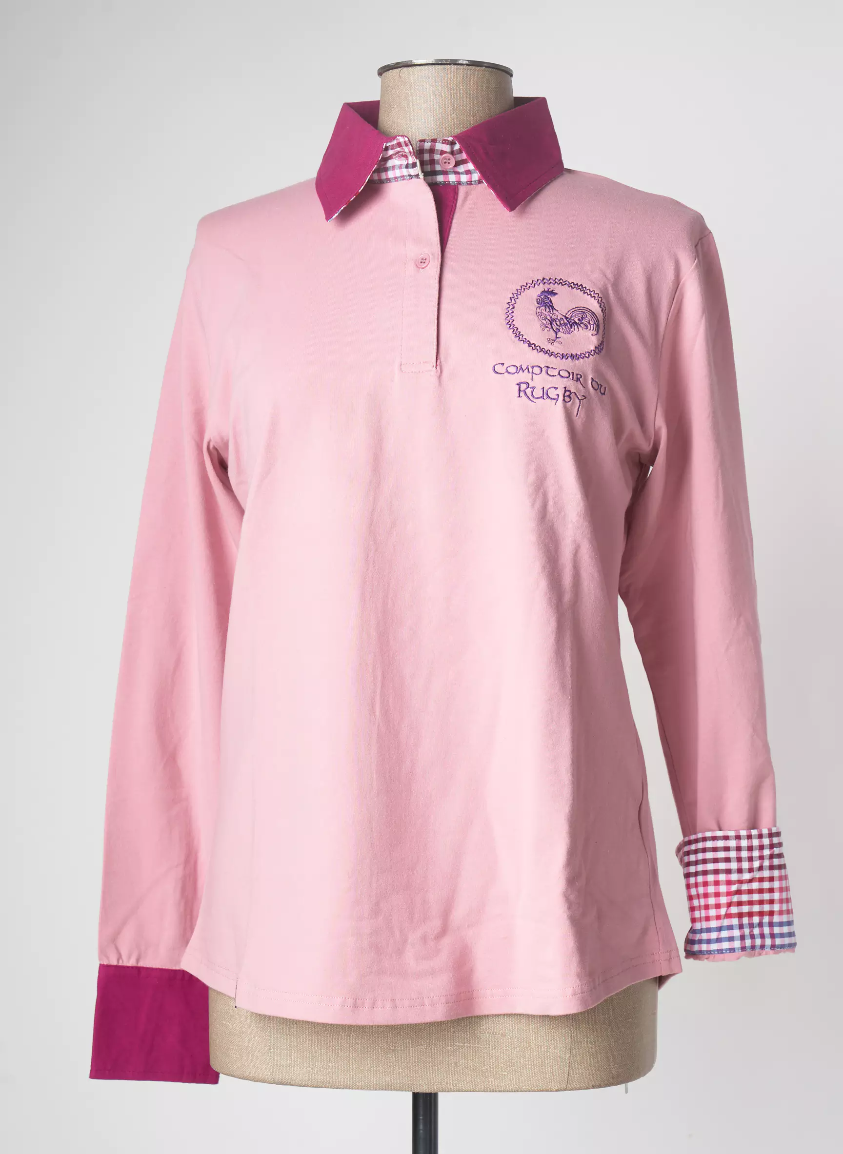 Comptoir Du Rugby Polos Femme couleur rose