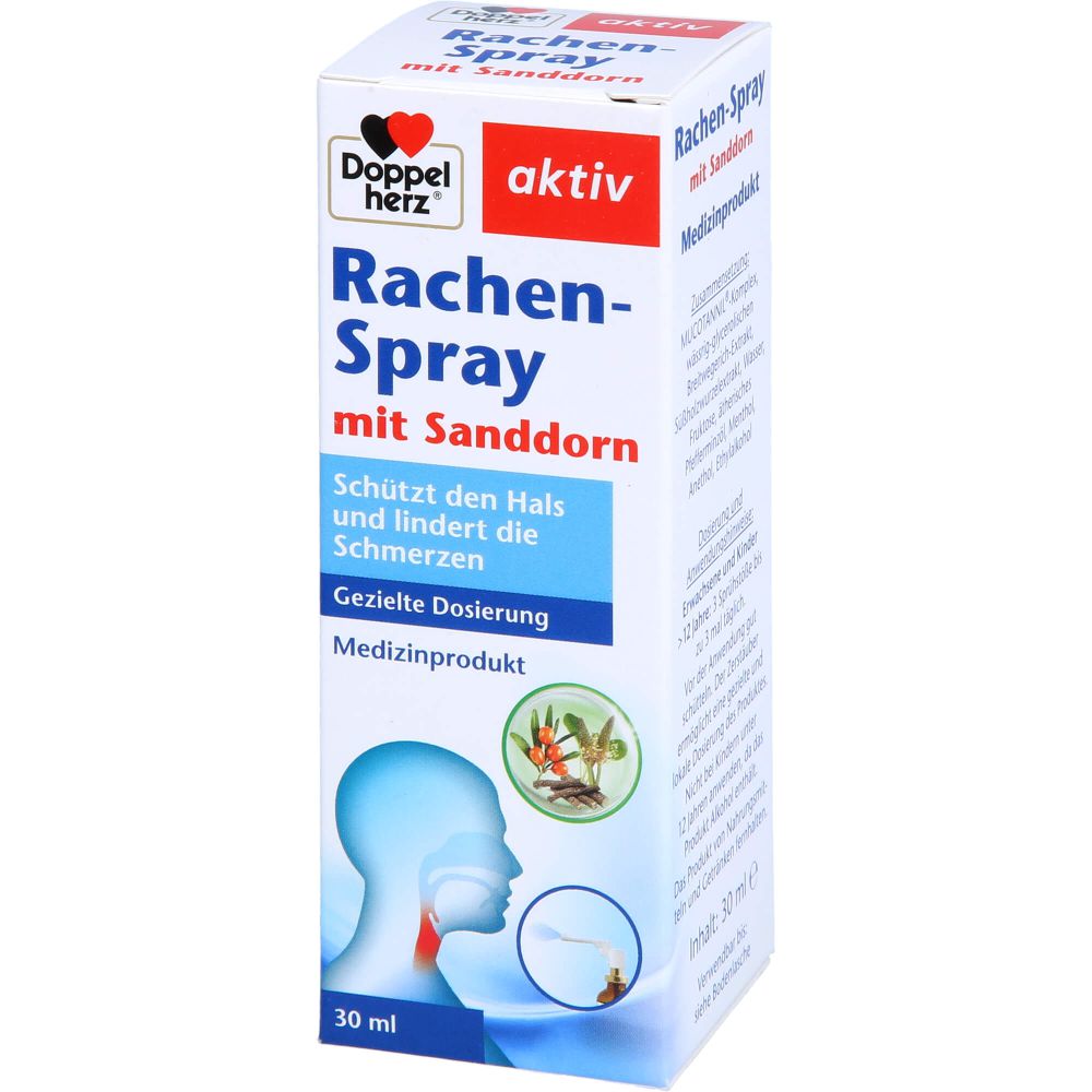 Rachen-Spray mit Sanddorn