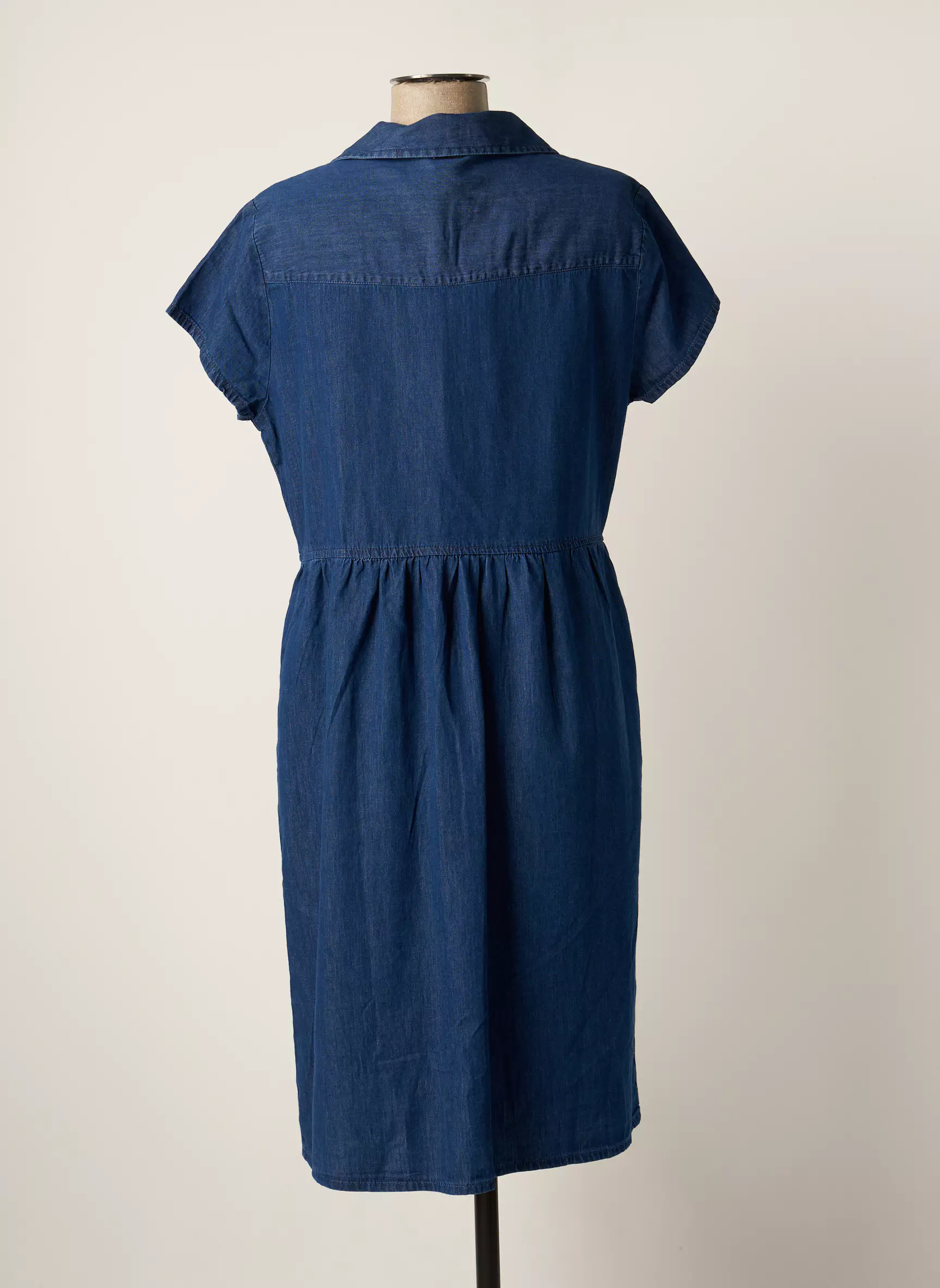 Agathe   Louise Robes Mi Longues Femme couleur bleu