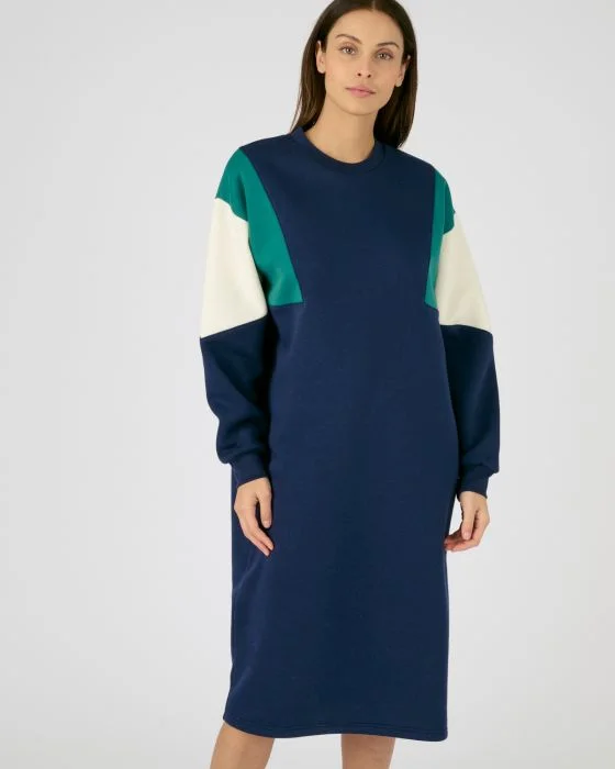 Robe sweat-shirt colorblock Thermolactyl