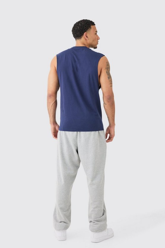 Basic Tanktop mit weiten Armlöchern