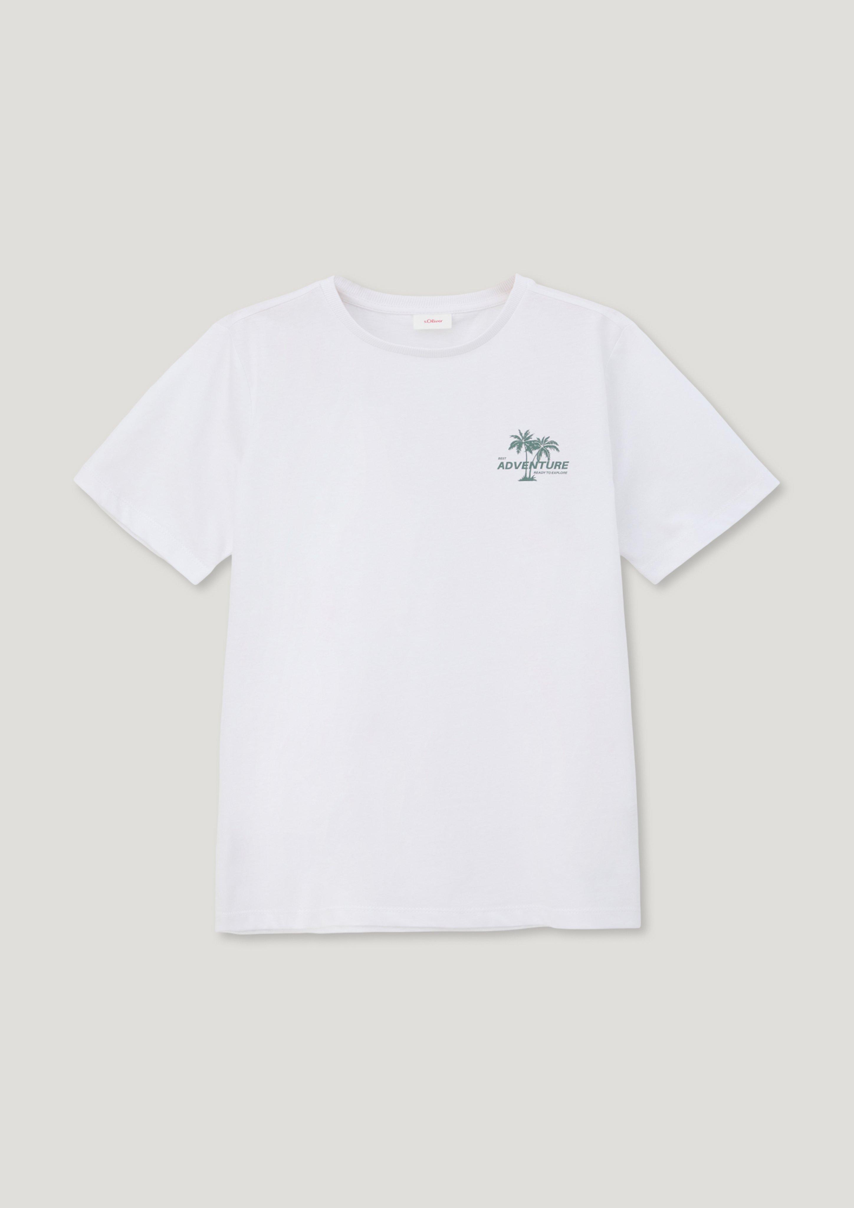 T-Shirt mit Print-Detail  2130527-0100
