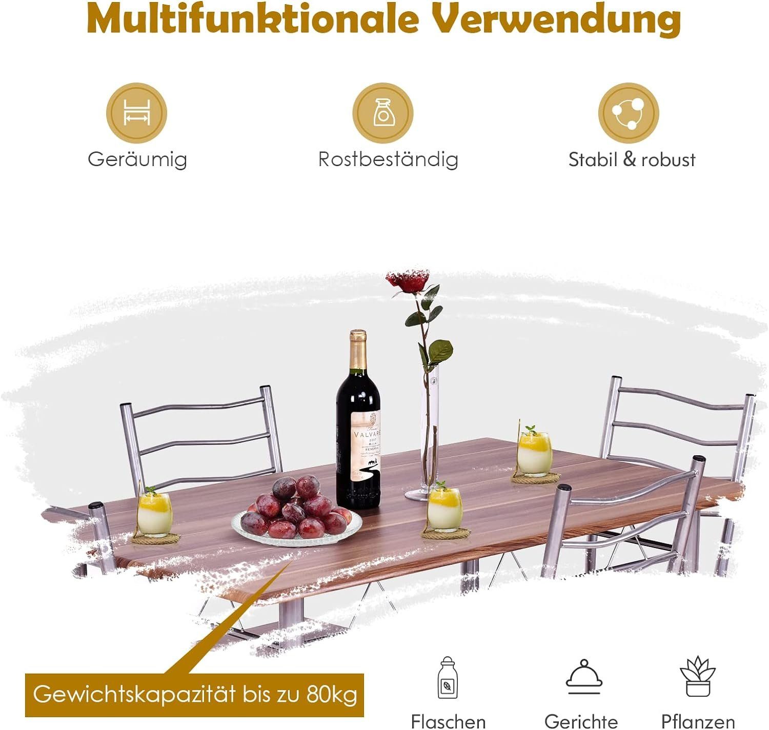 KOMFOTTEU Essgruppe Küchenmöbel, (Set, 5-tlg), für Esszimmer Küche