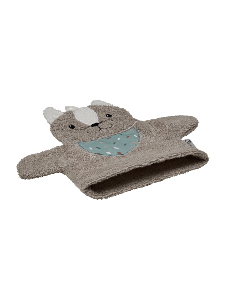 Sterntaler Waschhandschuh KATZE Lilly in grau günstig kaufen onesize