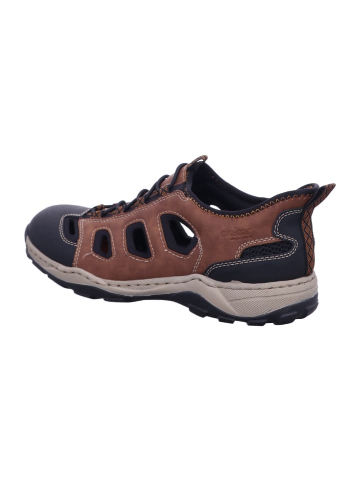 rieker Herren Halbschuhe  in Braun günstig kaufen