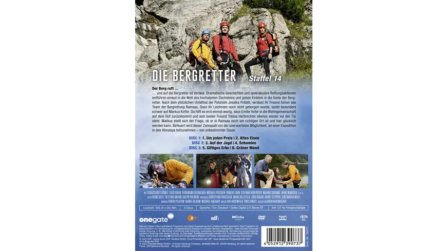 Die Bergretter Staffel 14  [3 DVDs]