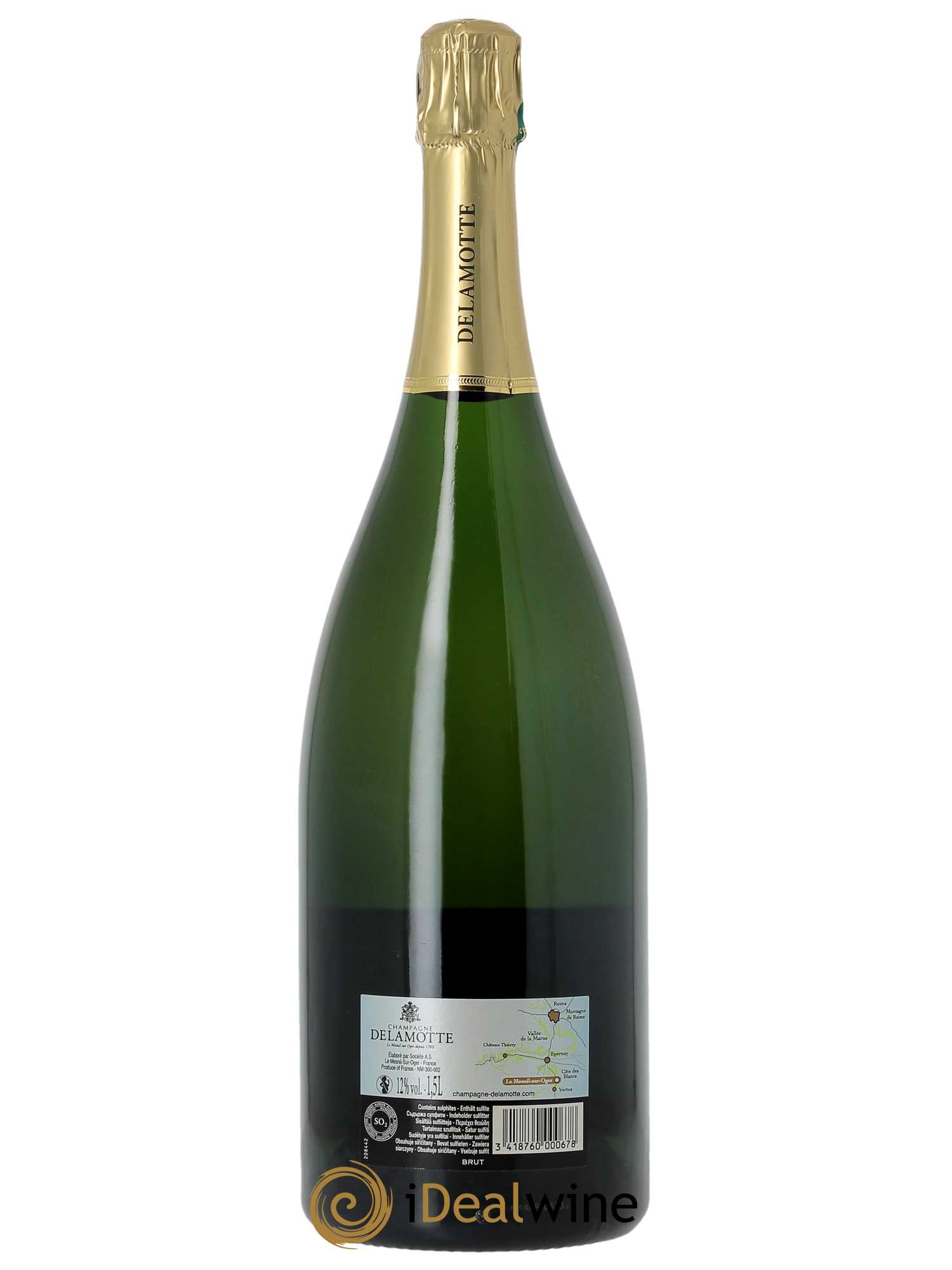 Brut Delamotte   - Lot de 1 Magnum