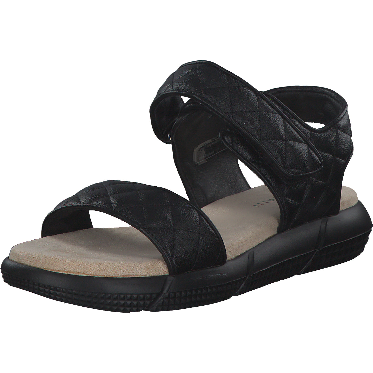 Bagatt Jersey A7882, Klassische Sandaletten, Damen, Schwarz