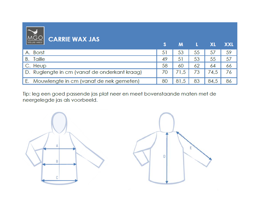 MGO Carrie Blue Damen Jacke