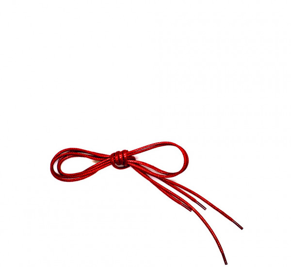 THINK! Schuhband mit roten Enden - Rot