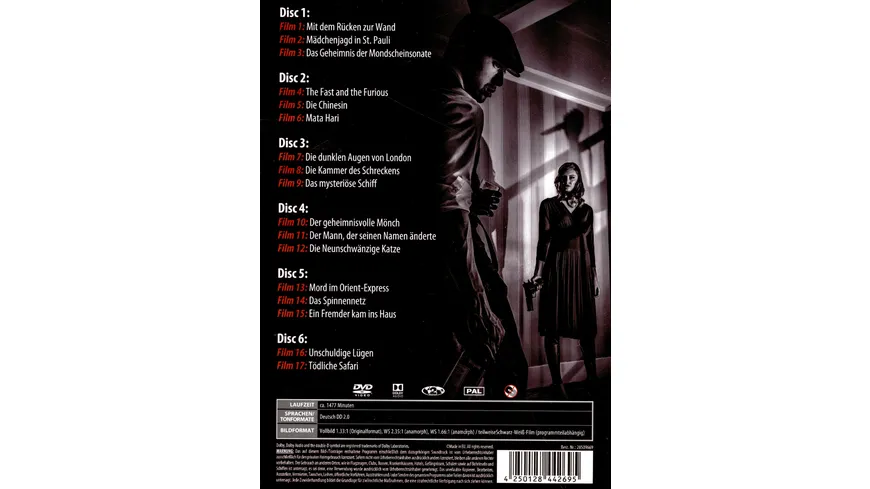 Dem Mörder auf der Spur - Die Krimi Box  [6 DVDs]