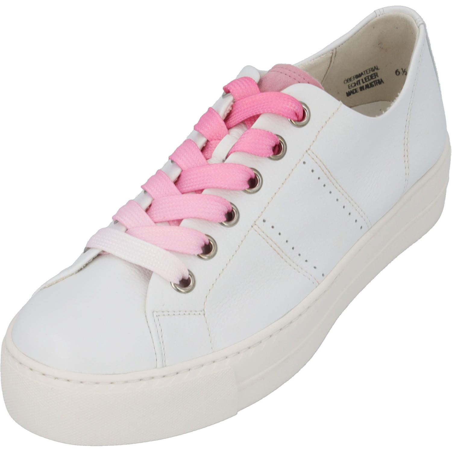 Paul Green 5247, Schnürschuhe, Damen, white/candy