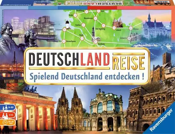 Deutschlandreise - Spiel ab 8 Jahren
