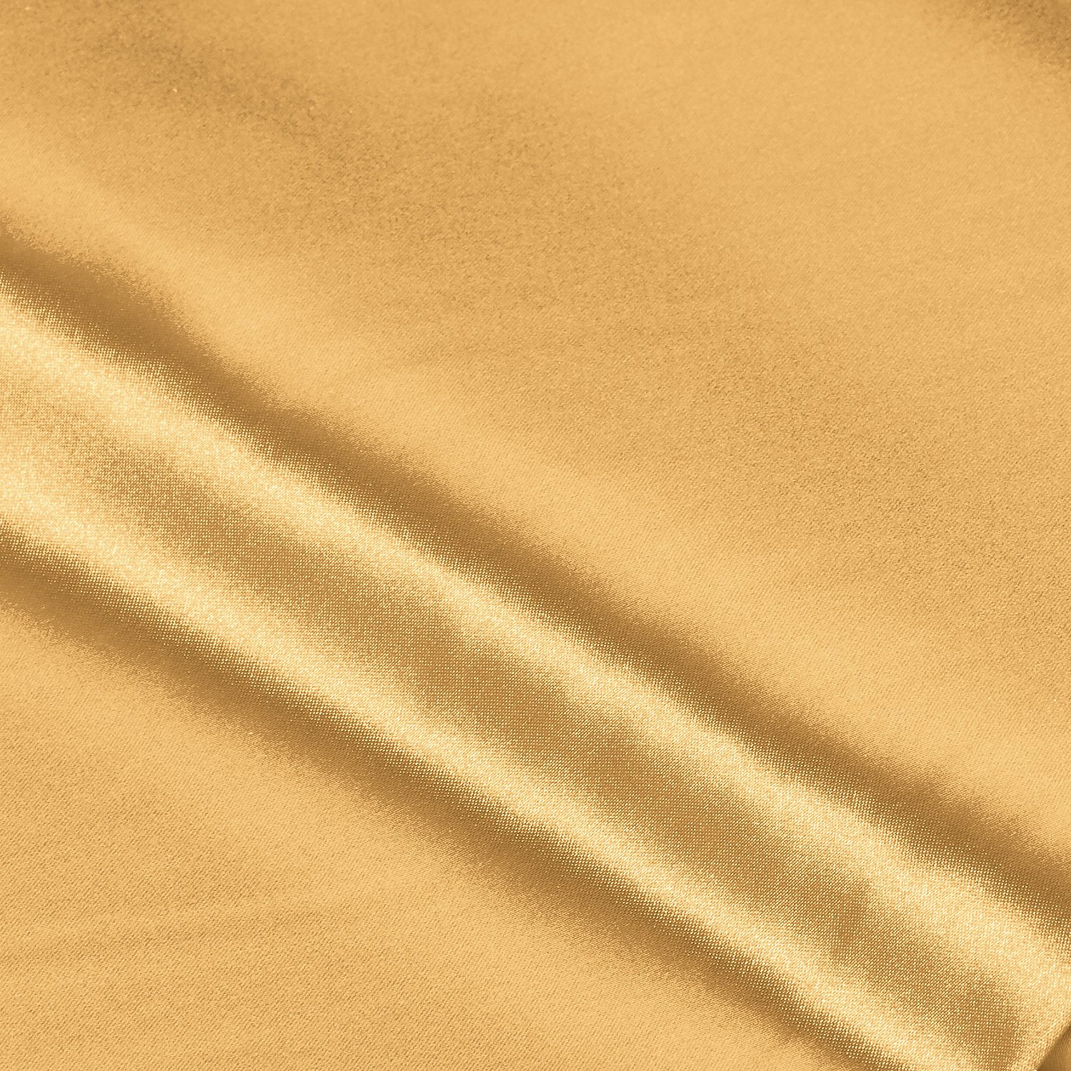 Schwer entflammbarer Satin, gold