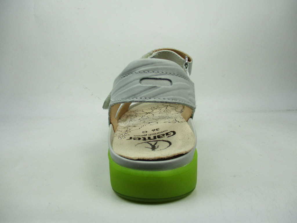 GANTER Komfort Sandalen weiss