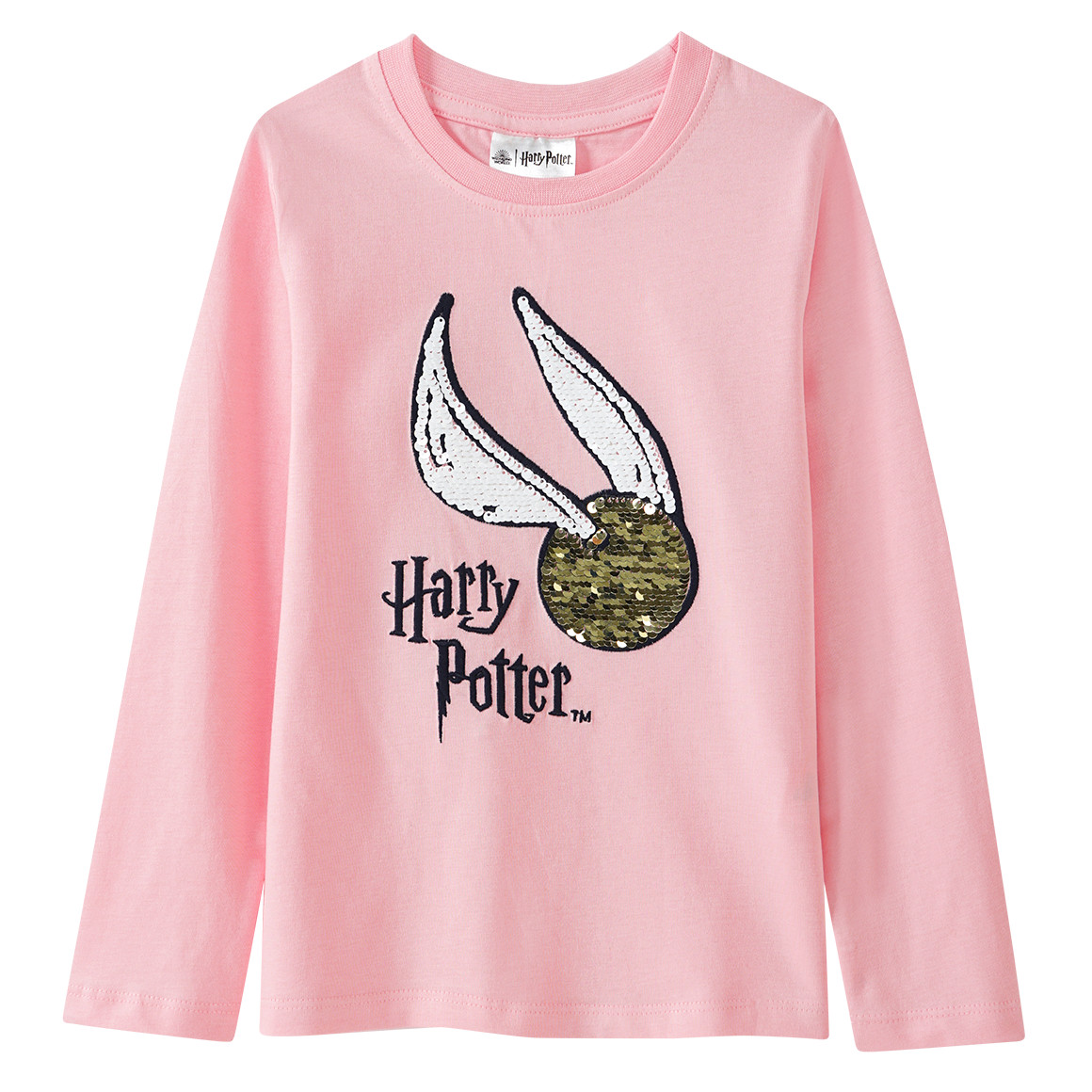 Harry Potter Langarmshirt mit Wendepailletten