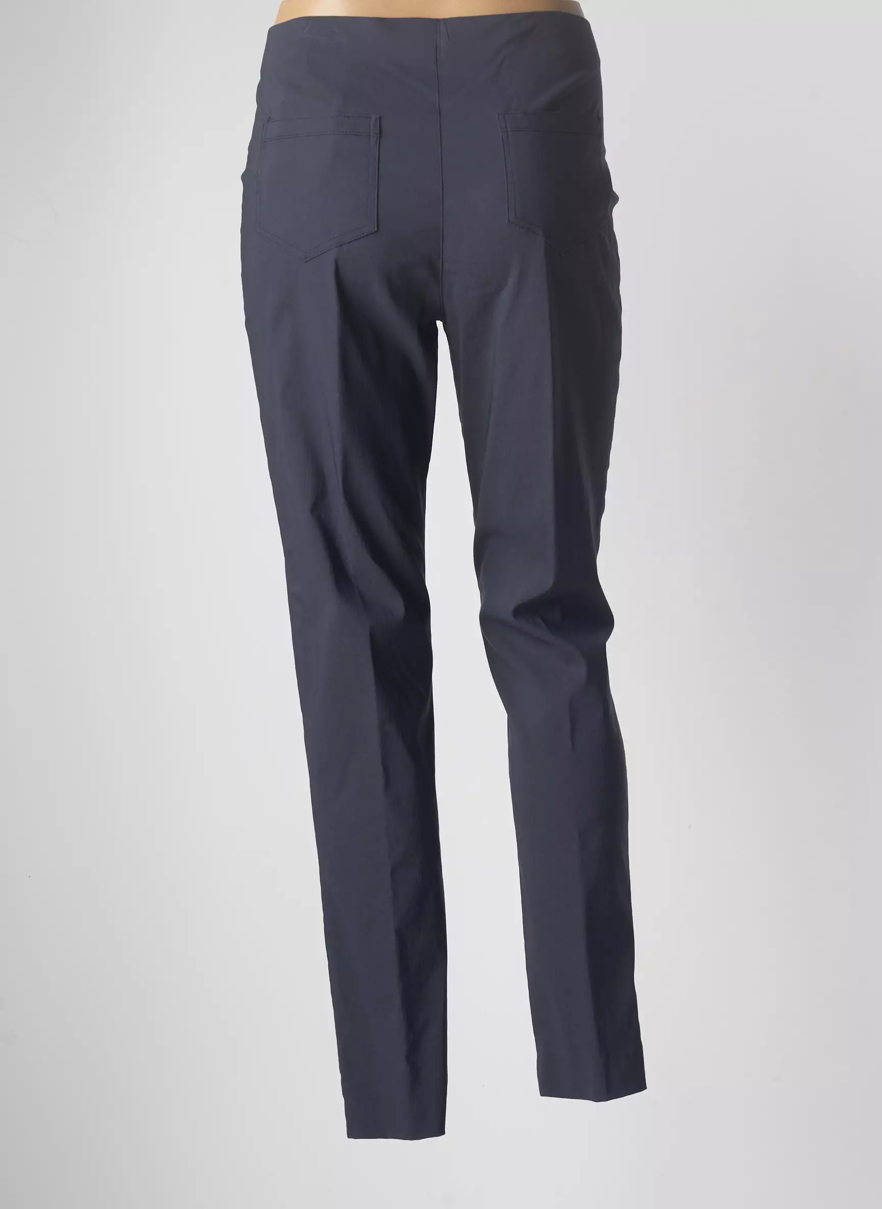 Lauren Vidal Pantalon7 8 Femme couleur bleu