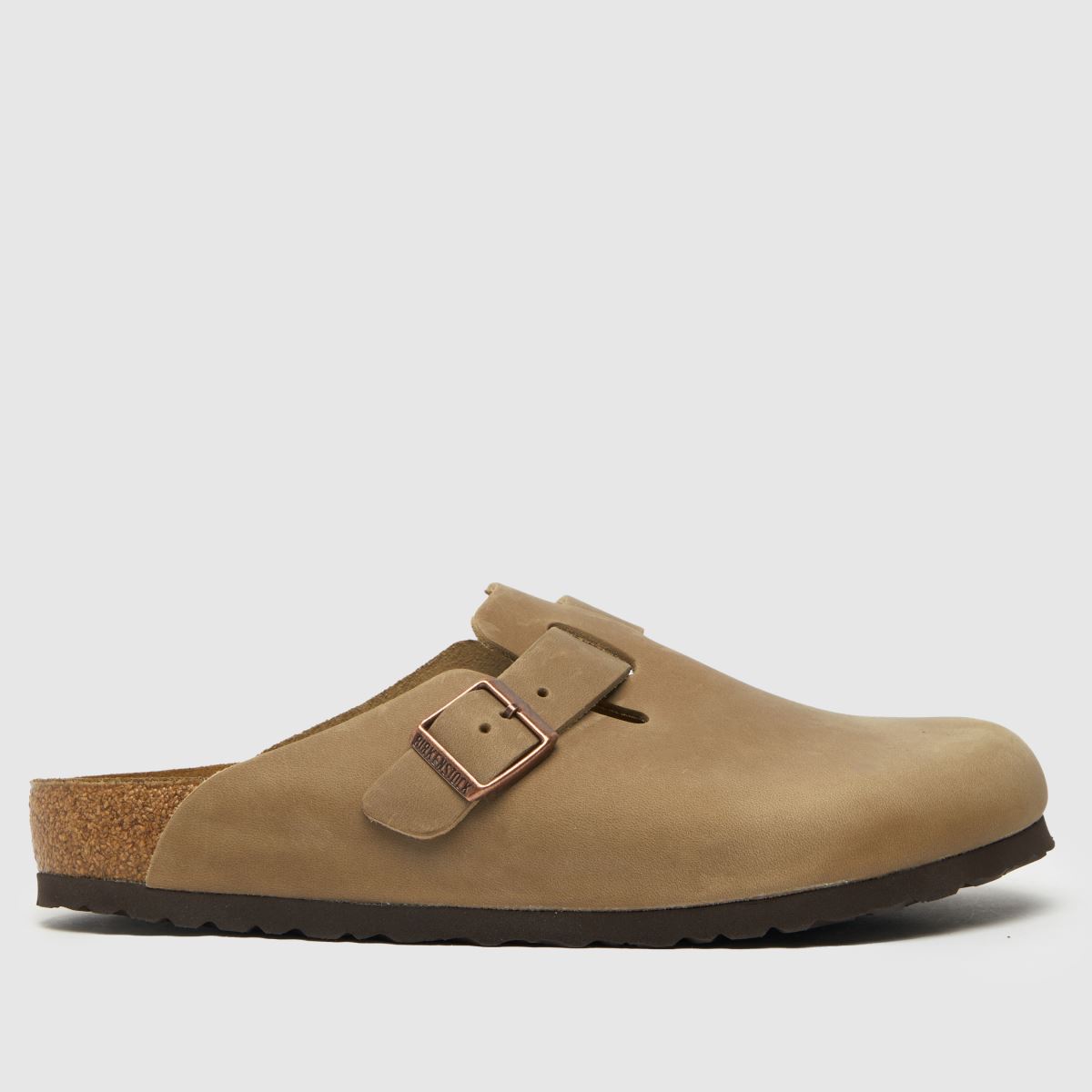 BIRKENSTOCK Boston klumpa szandál dohánybarna színben