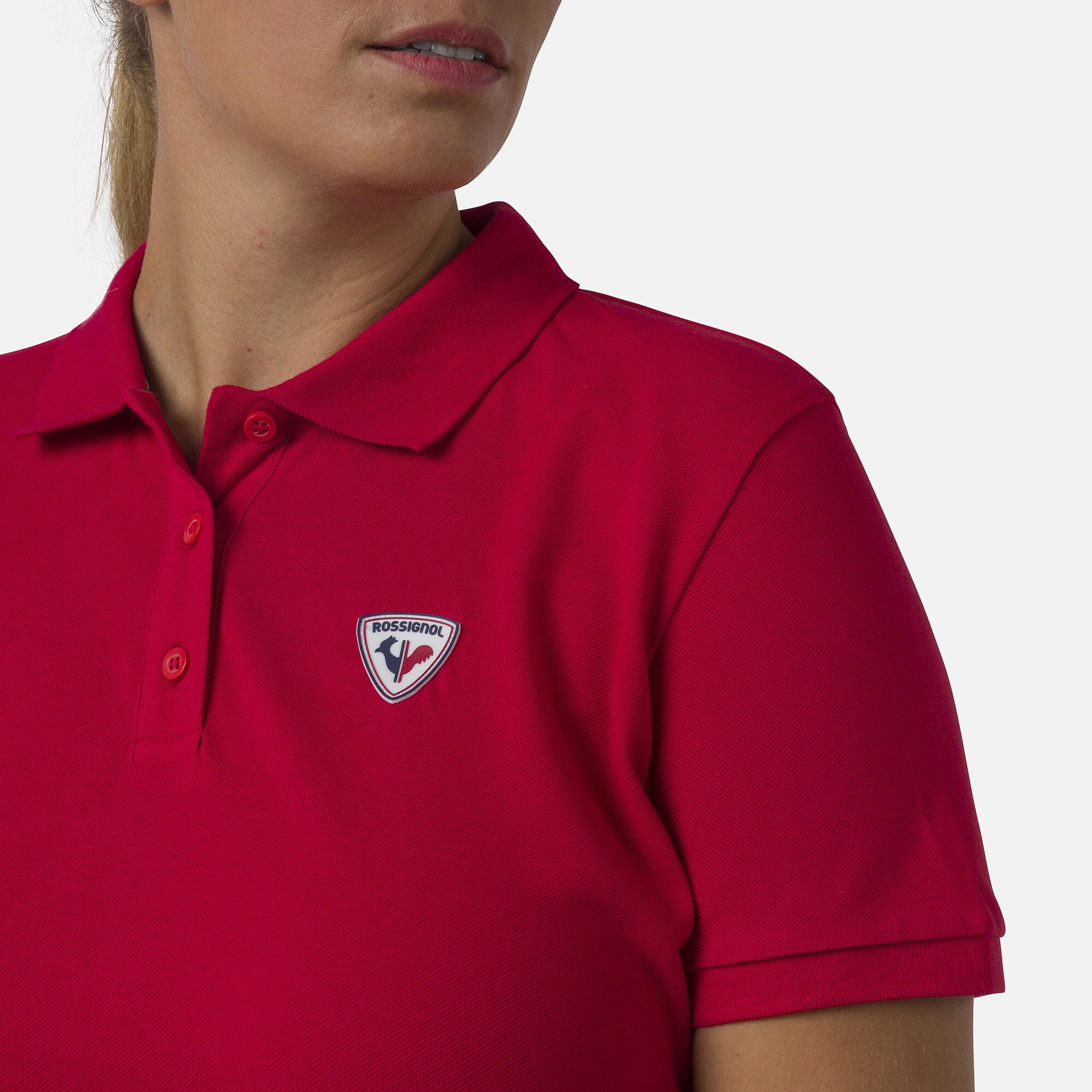 Polo Logo Femme