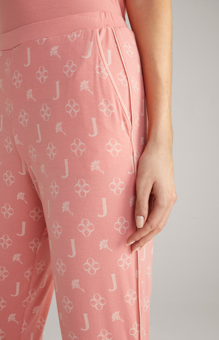 Loungewear Hose in Flamingo