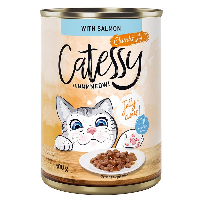Sparpaket Catessy Häppchen in Sauce oder Gelee 24 x 400 g | bitiba