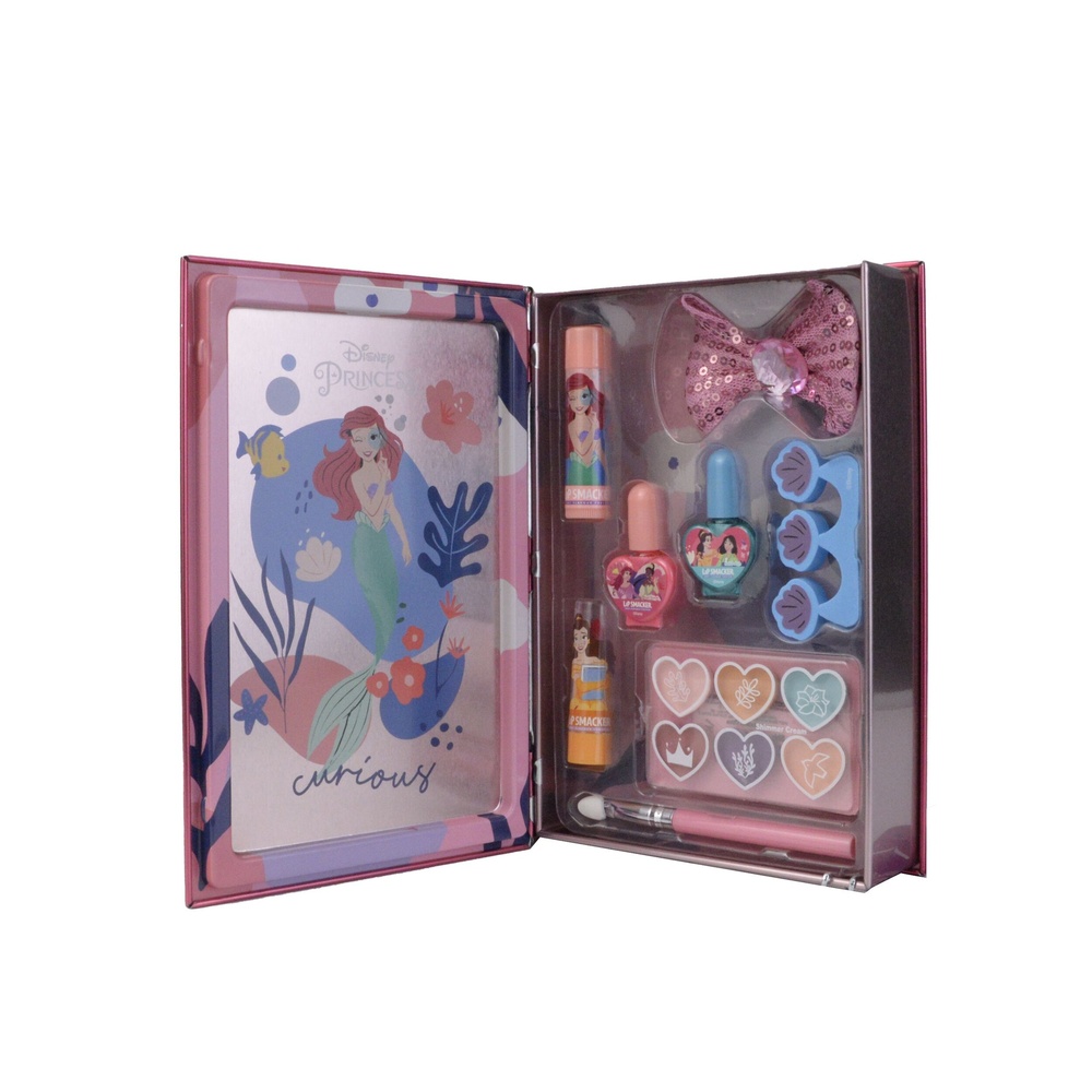 Disney Princess Book Tin Coffret de maquillage pour enfants