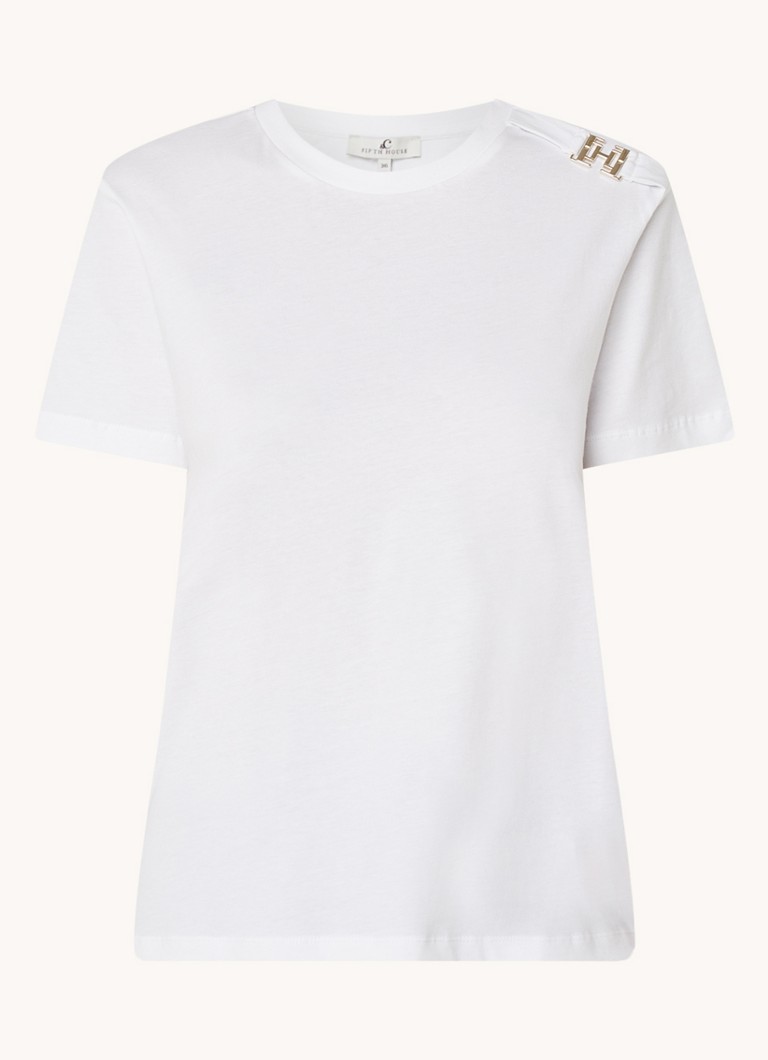T-shirt Cybill di Fifth House con logo
