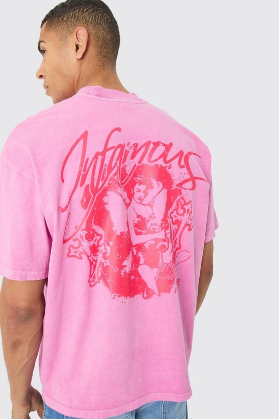 Oversize T-Shirt mit Print