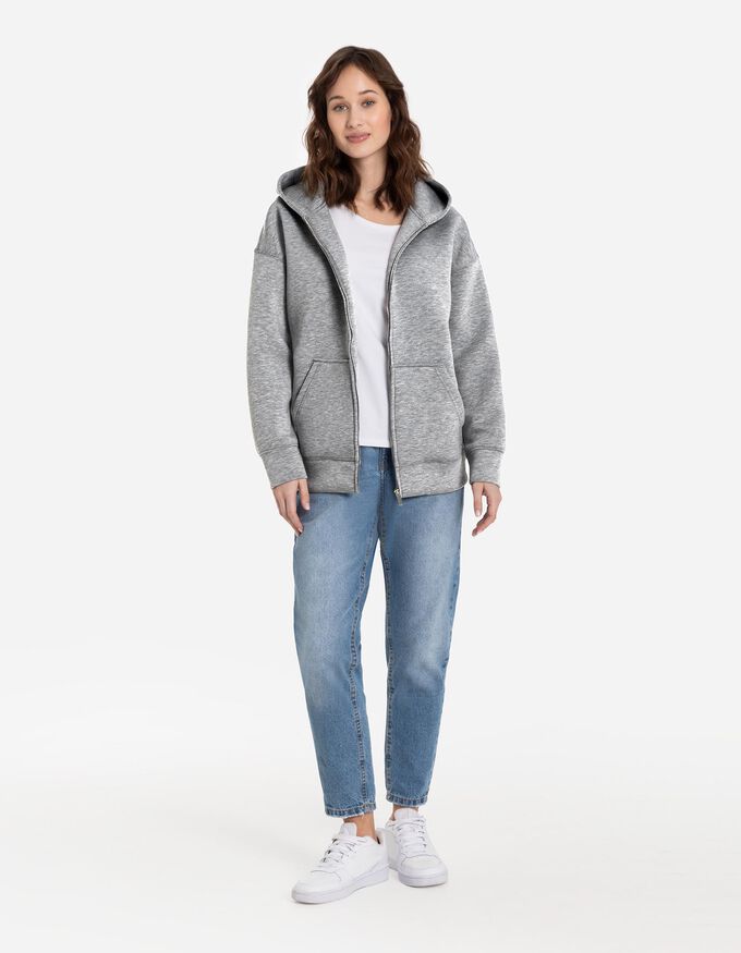 Sweatjacke - Oversized Fit