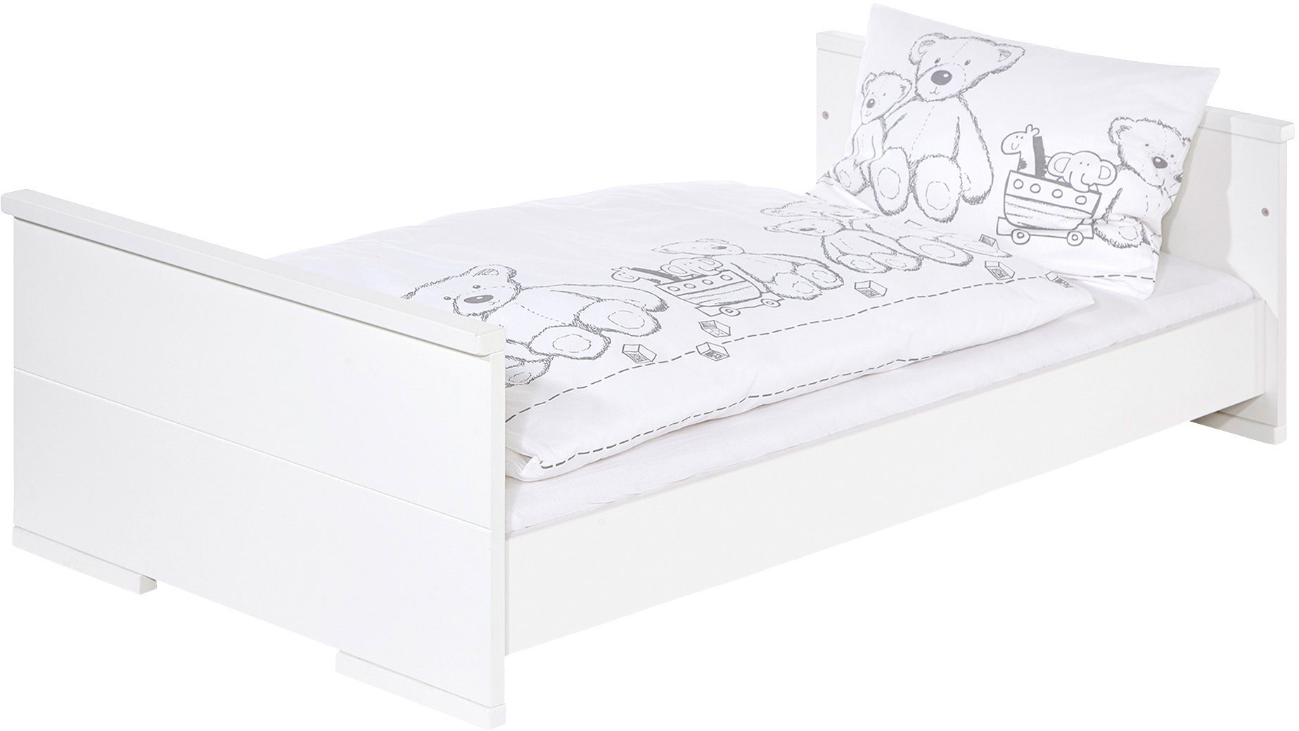 Schardt Babyzimmer-Komplettset Maxx Boathouse, (Set, 3-St., Kinderbett, Schrank, Wickelkommode), Made in Germany; mit Kinderbett, Schrank und Wickelkommode