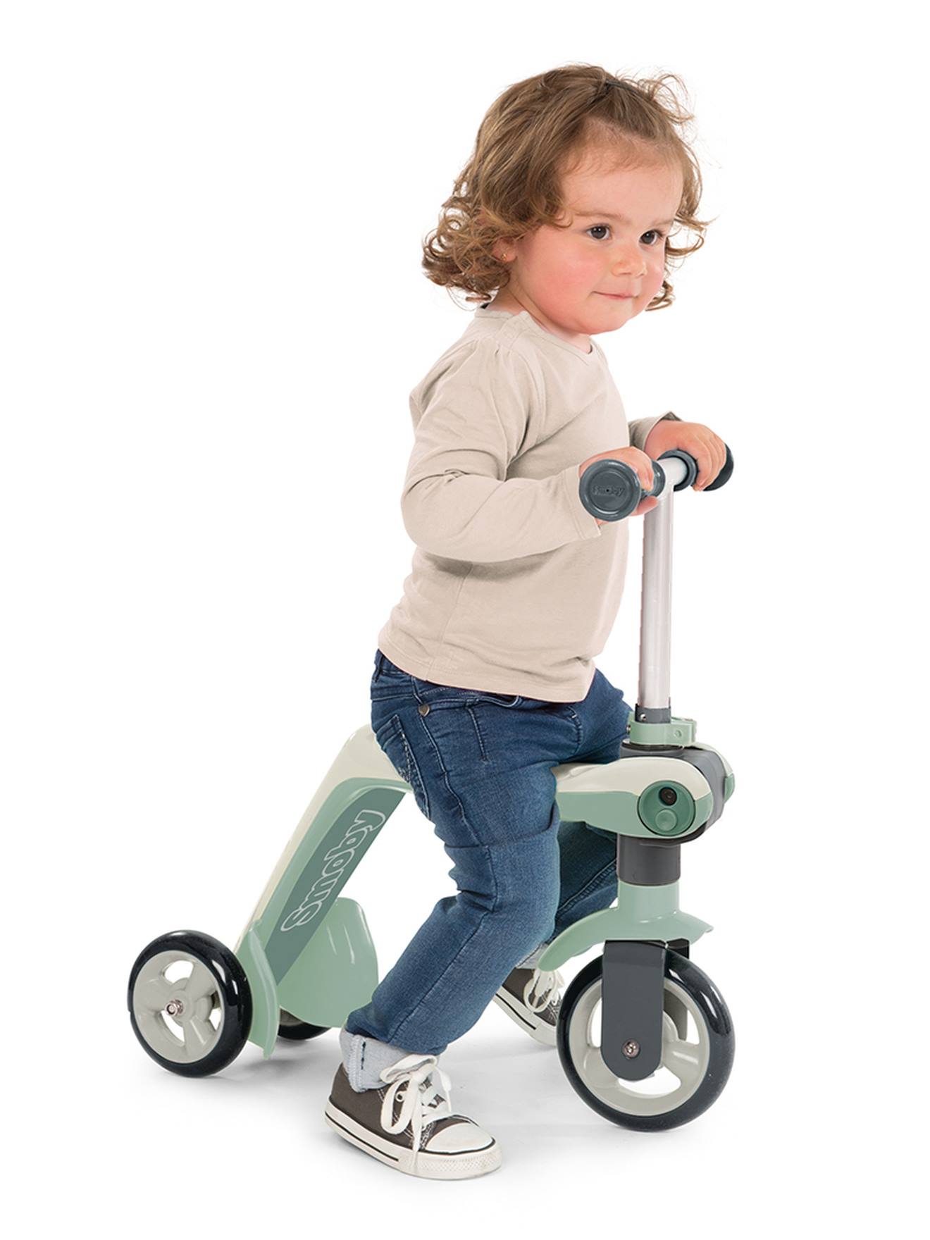 Smoby 2-in-1-Roller/Dreirad SMOBY - mehrfarbig