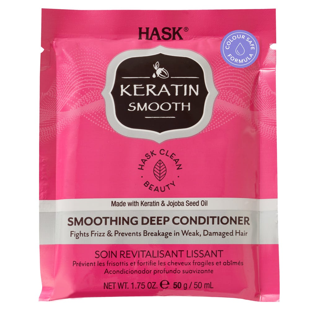 Hask Keratin Protein Smoothing Deep Conditioner Sachet 50 ml