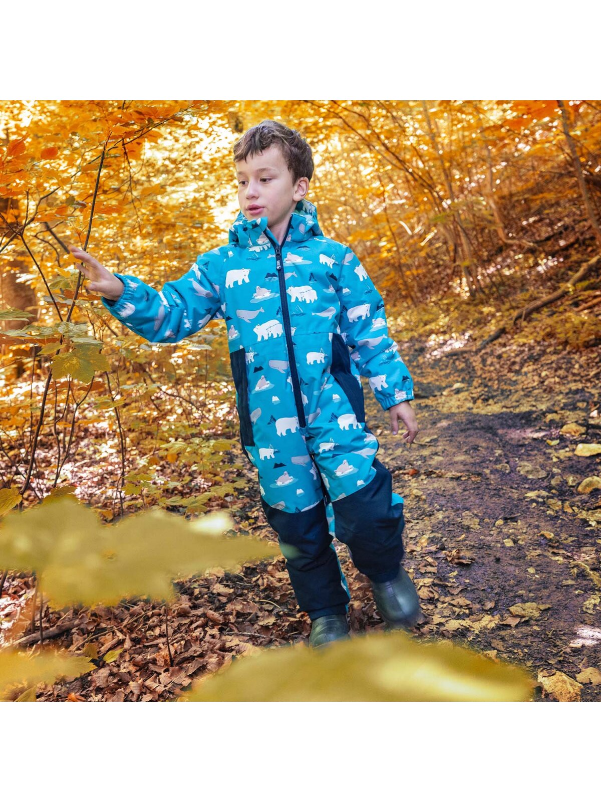 Schneeoverall, türkis arctic