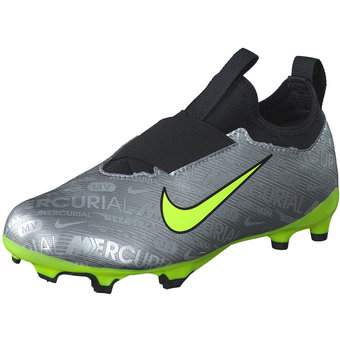 Nike Jr Vapor 15 Academy MG Fußball in silber