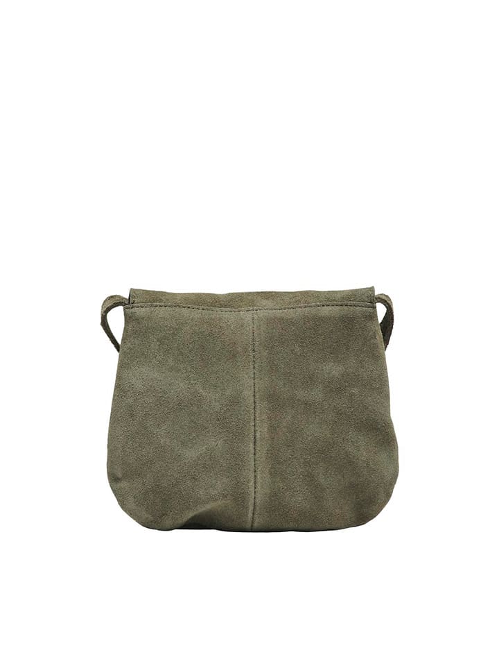 ONLY Leder-Umhängetasche in Khaki - (B)18 x (H)16 cm günstig kaufen onesize