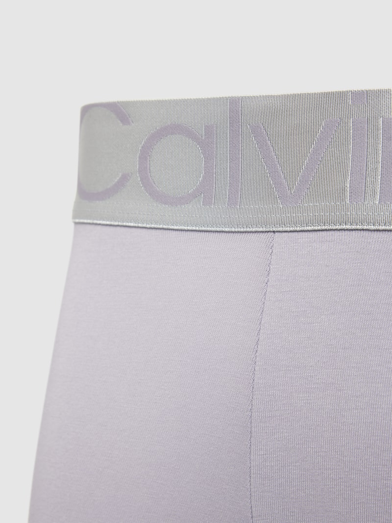 Trunks mit Label-Bund im 3er-Pack in royalblau