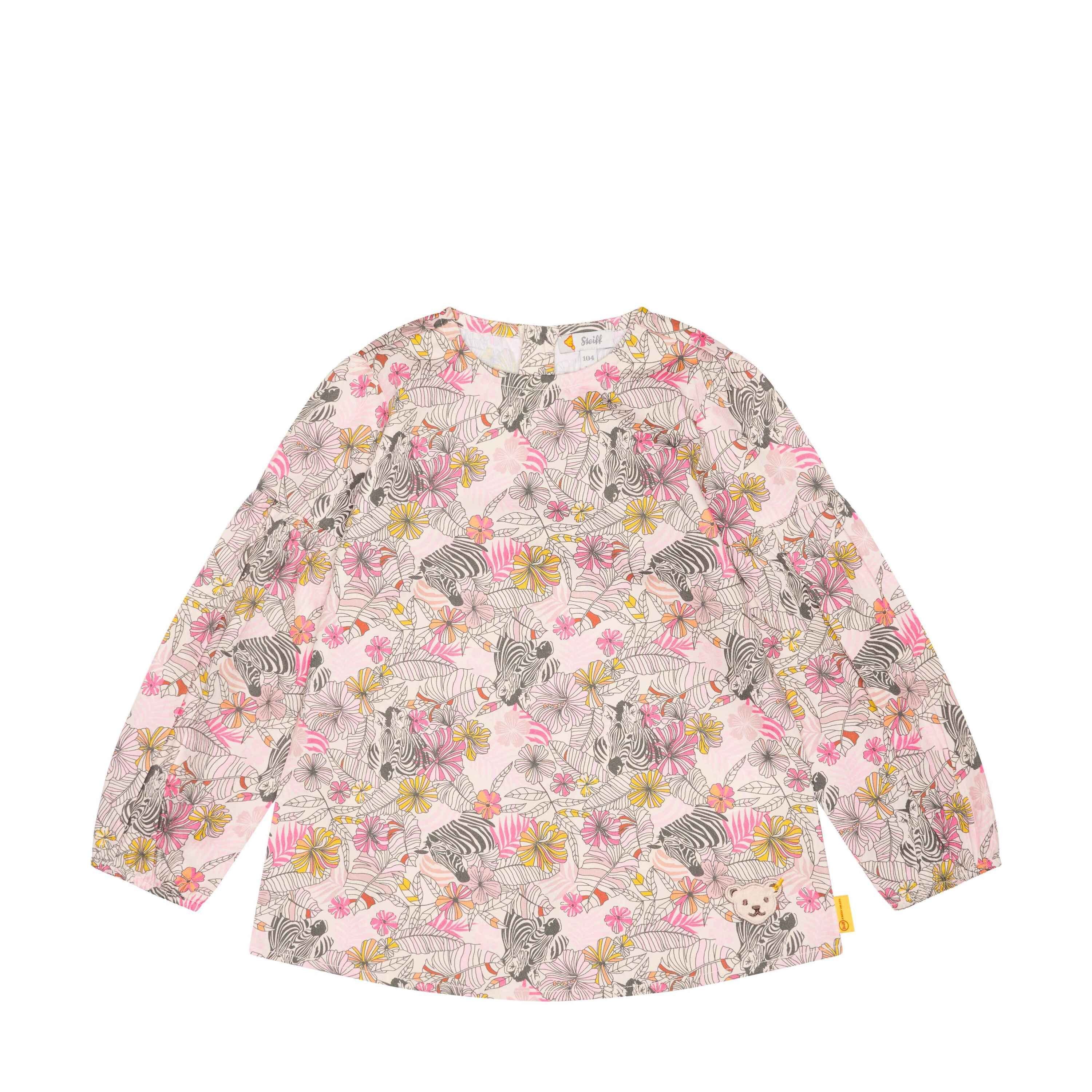 Steiff Langarmbluse Bluse langarm Wild City