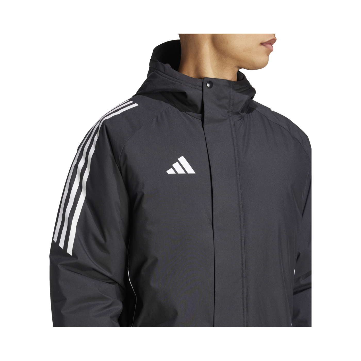adidas Tiro 24 Winterjacke Schwarz Weiss Laufschuh
